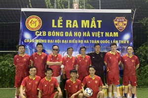 Lễ ra mắt CLB Bóng đá họ Hà Việt Nam 